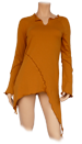 Aventurine tunic amber