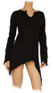 Aventurine tunic black