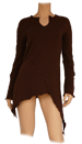 Aventurine tunic brown